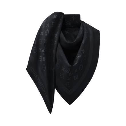 Echarpe Monogram Classic Noir