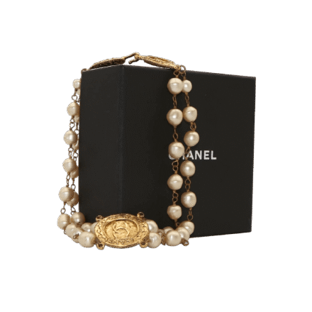 Colar Chanel Duplo